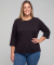 Schwarzer Sweatshirt schwarz