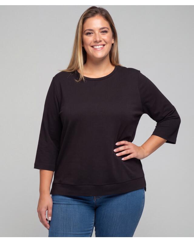 Sweatshirt for women, black (KiK Schwarzer Sweatshirt (schwarz)) — KiK, authentic German product in Morocco