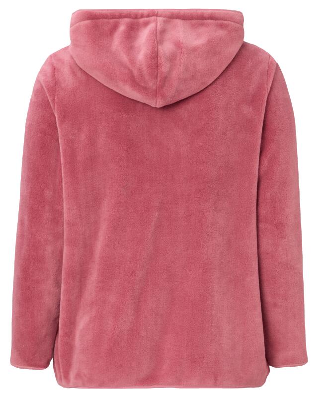 Veste polaire femme, rose foncé (KiK Fleecejacke (dunkelrosa)) — KiK, produit allemand authentique au Maroc
