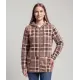 Braune Fleecejacke