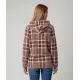 Braune Fleecejacke