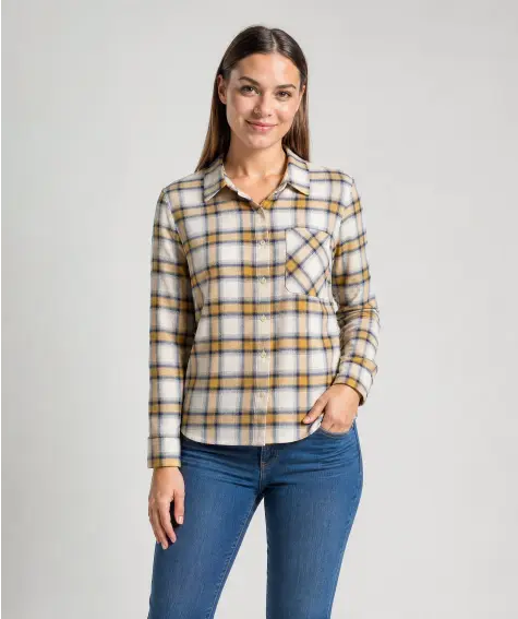 Flanellbluse