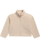 Teddyjacke in Beige Beige