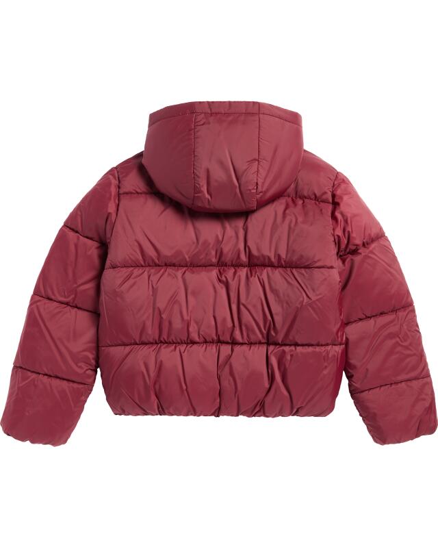 جاكيت مبطن خفيف للبنات، أحمر غامق (KiK Dunkelrote Steppjacke (dunkelrot)) — KiK, منتج ألماني أصلي في المغرب