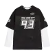 T-shirt + shirt met lange mouwen