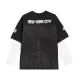 T-shirt + shirt met lange mouwen