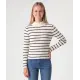 Geripptes Langarmshirt