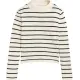 Geripptes Langarmshirt