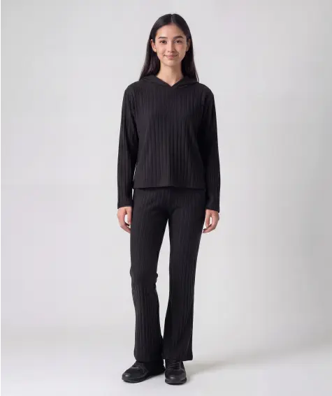 Pullover + Leggings flauschig