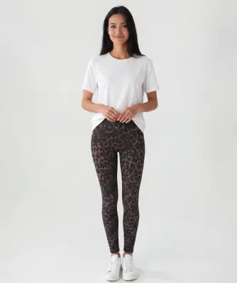 Leoparden-Leggings