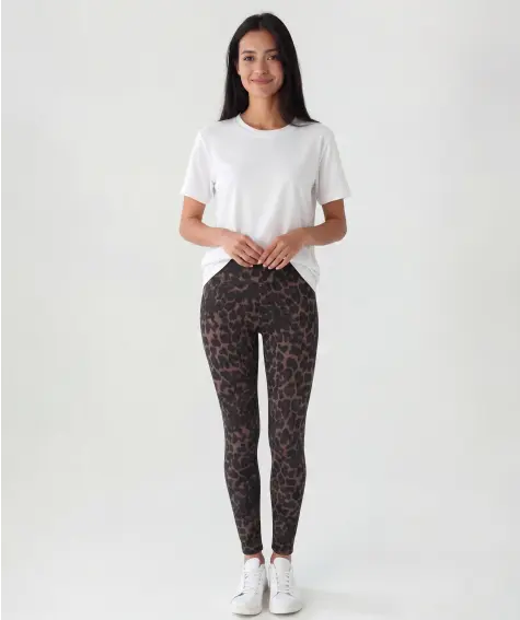 Leoparden-Leggings