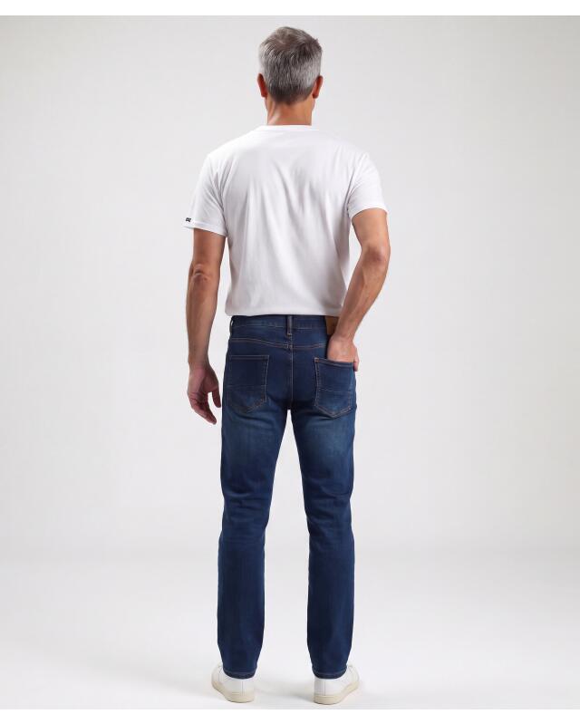 Jean basique longueur 32 homme, bleu jean (KiK Basic Jeans 32er-Länge (jeansblau)) — KiK, produit allemand authentique au Maroc
