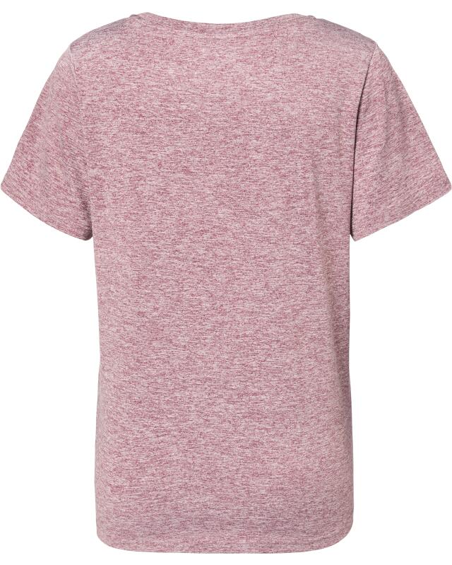 T-shirt de sport chiné femme, violet (KiK Meliertes Sport-Shirt (lila)) — KiK, produit allemand authentique au Maroc
