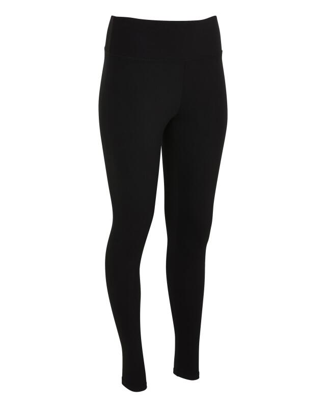 Leggings with wide waistband for women, black (KiK Leggings mit breitem Bund (schwarz)) — KiK, authentic German product in Morocco