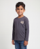 Langarmshirts Dino softbraun