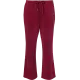 Volnočasové kalhoty s jemným žebrováním