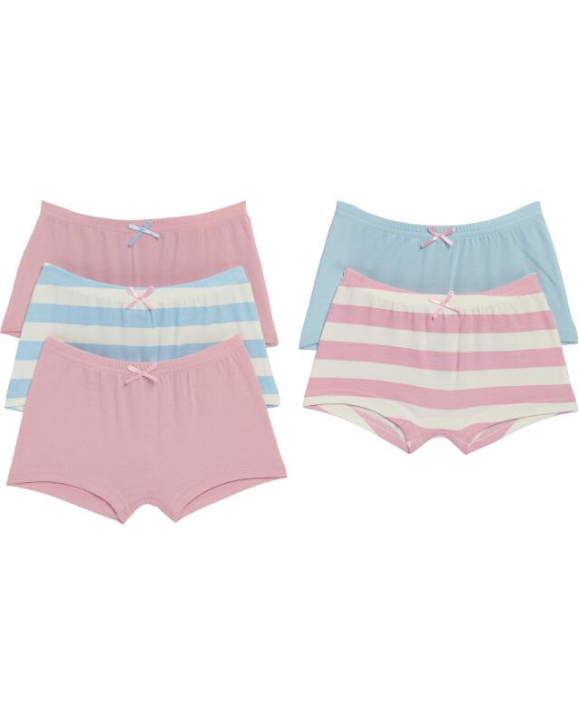 Hipster briefs with bow for girls, light blue (KiK Pantys mit Schleife (hellblau)) — KiK, authentic German product in Morocco