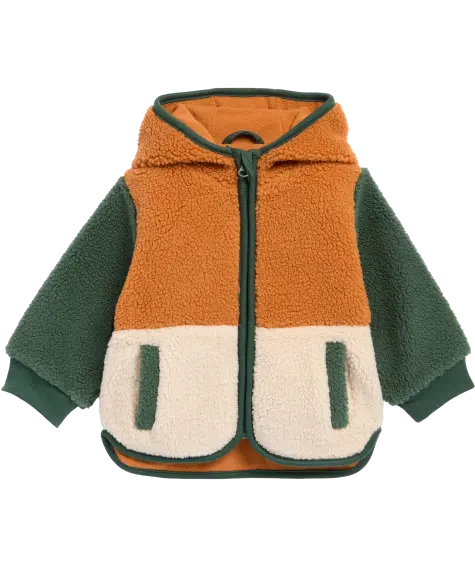 Teddyjacke Colour-Blocking