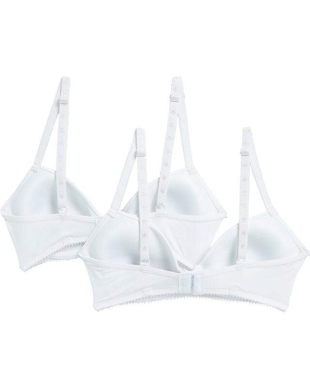 Soutiens-gorge rembourrés fille, blanc cassé (KiK Gepolsterte BHs (offwhite)) — KiK, produit allemand authentique au Maroc