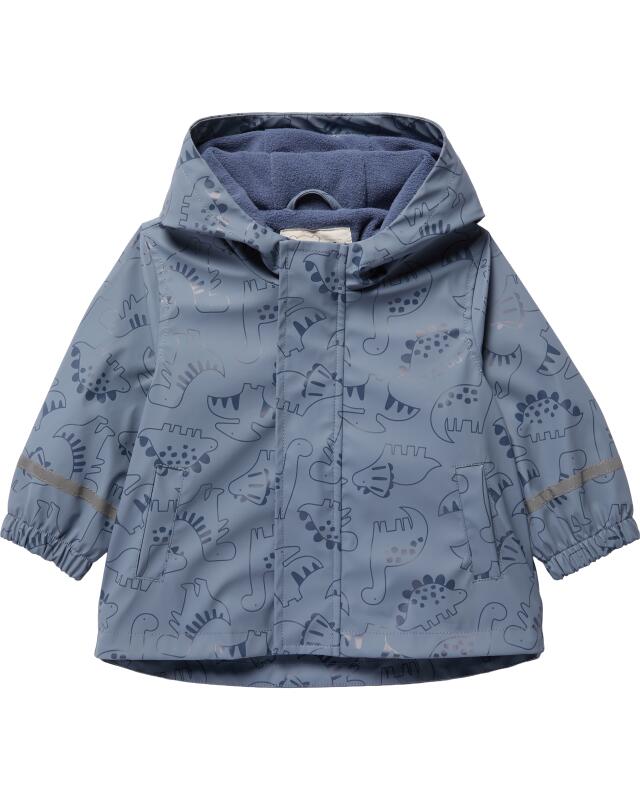 Veste de pluie à dinos bébé garçon, gris (KiK Regenjacke mit Dinos (grau)) — KiK, produit allemand authentique au Maroc