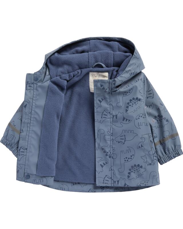Veste de pluie à dinos bébé garçon, gris (KiK Regenjacke mit Dinos (grau)) — KiK, produit allemand authentique au Maroc