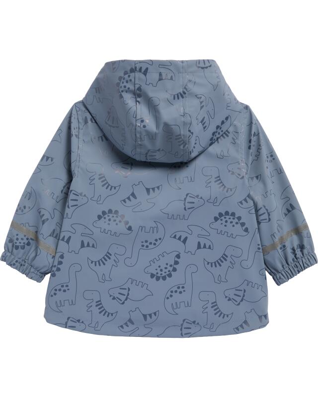 Veste de pluie à dinos bébé garçon, gris (KiK Regenjacke mit Dinos (grau)) — KiK, produit allemand authentique au Maroc
