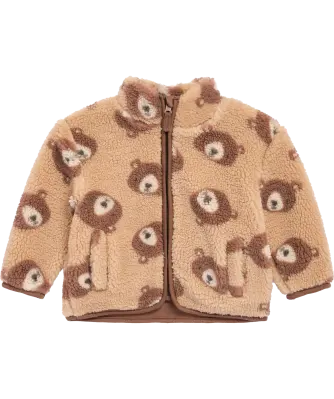 Vest teddy met beren
