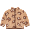 Teddyjacke mit Bären naturfarben