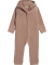 Overall aus Merinowolle hellbraun