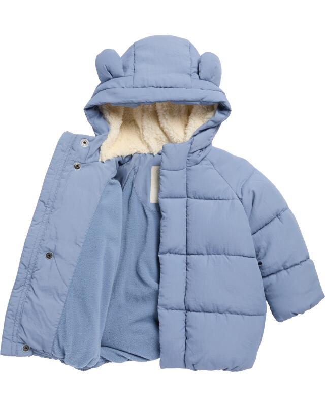 جاكيت منفوخ مبطن للرضيع، أزرق (KiK Pufferjacke mit Innenfutter (blau)) — KiK, منتج ألماني أصلي في المغرب