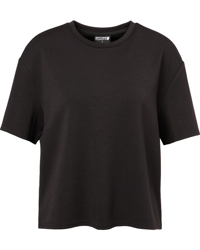 T-shirt de sport femme, noir (KiK Sport-Shirt (schwarz)) — KiK, produit allemand authentique au Maroc
