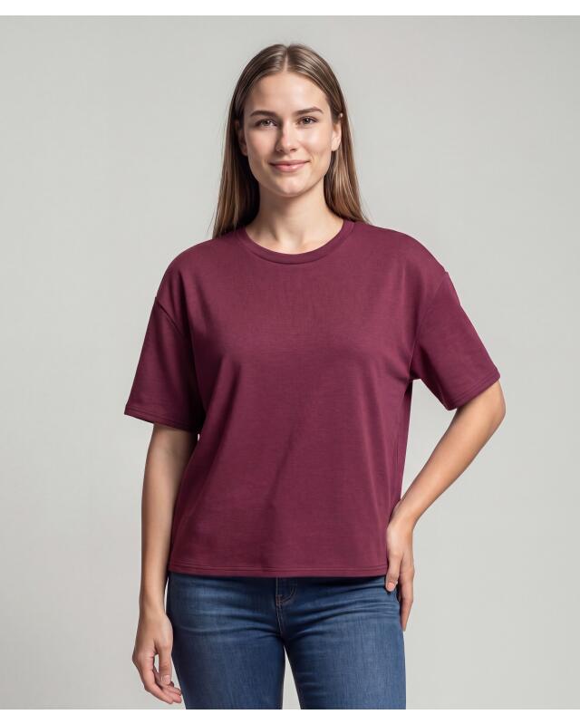 T-shirt de sport femme, violet (KiK Sport-Shirt (lila)) — KiK, produit allemand authentique au Maroc