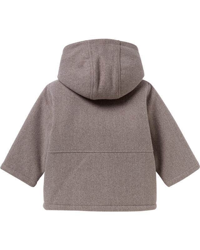 Wool-look jacket for baby boys, dark grey (KiK Jacke in Wolloptik (dunkelgrau)) — KiK, authentic German product in Morocco