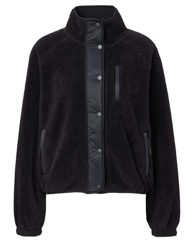 جاكيت فليس رياضي للنساء، أسود (KiK Sport-Fleecejacke (schwarz)) — KiK, منتج ألماني أصلي في المغرب