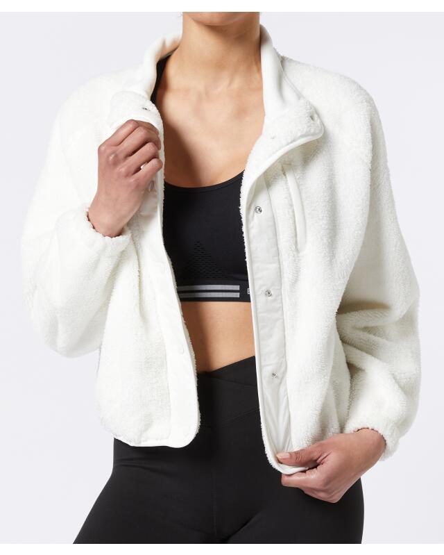 جاكيت فليس رياضي للنساء، أبيض (KiK Sport-Fleecejacke (weiß)) — KiK, منتج ألماني أصلي في المغرب