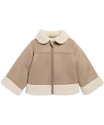 Jasje met suède-look