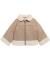 Jasje met suède-look beige