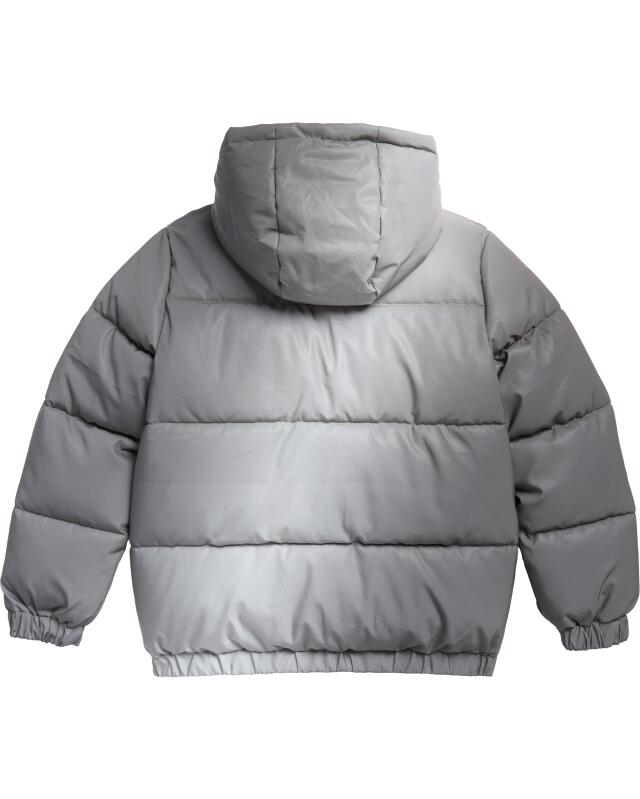Veste matelassée garçon, gris argenté (KiK Wattierte Jacke (silbergrau)) — KiK, produit allemand authentique au Maroc