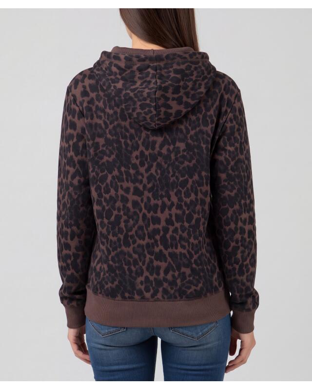 سويت شيرت بنقشة النمر للنساء، بطبعة ليوبارد (KiK Sweatshirt Leo (Leopardendruck)) — KiK, منتج ألماني أصلي في المغرب