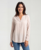 Beigefarbene Bluse Beige