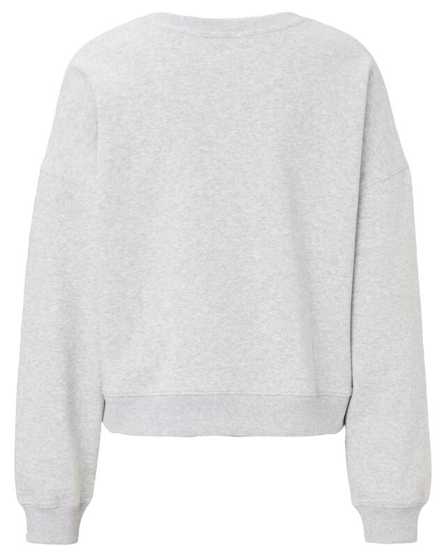 Sweat femme, gris chiné (KiK Sweatshirt (grau melange)) — KiK, produit allemand authentique au Maroc