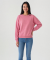 Sweatshirt dunkelrosa