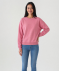 Sweatshirt dunkelrosa
