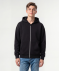 Sweatjacke Unisex schwarz