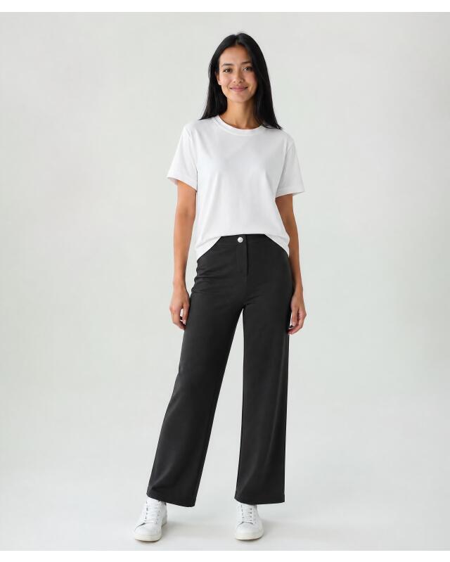 Culottes for women, black — KiK, authentic German product in Morocco