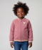 Glitzernde Collegejacke dunkelrosa
