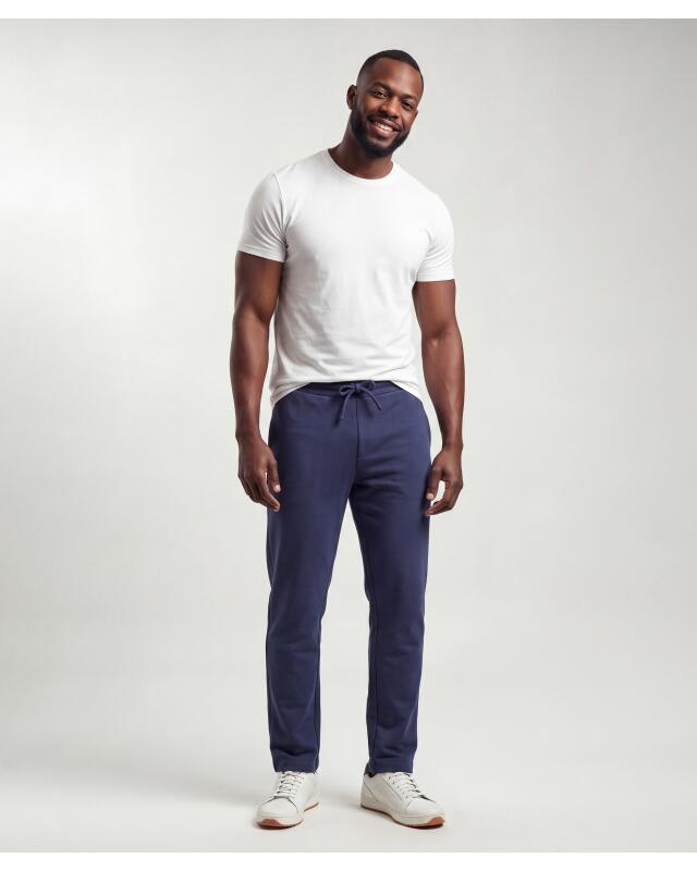 Pantalon de jogging à taille partiellement élastique homme, bleu marine (KiK Jogginghose mit teilelastischem Bund (dunkelblau)) — KiK, produit allemand authentique au Maroc