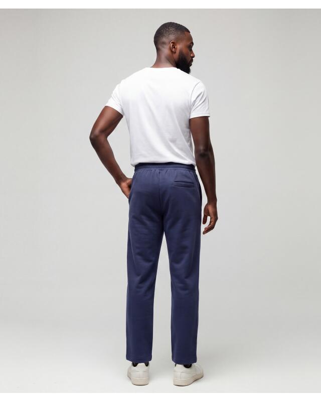 Pantalon de jogging à taille partiellement élastique homme, bleu marine (KiK Jogginghose mit teilelastischem Bund (dunkelblau)) — KiK, produit allemand authentique au Maroc