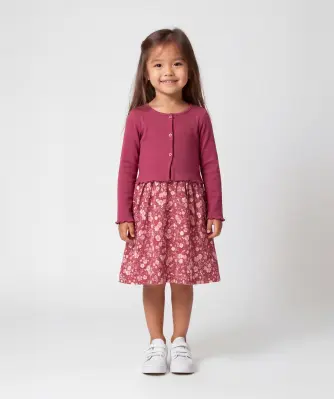 Jurk met 2-in-1-look
