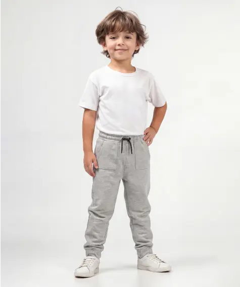 Jogginghose mit Rippeinsätzen
